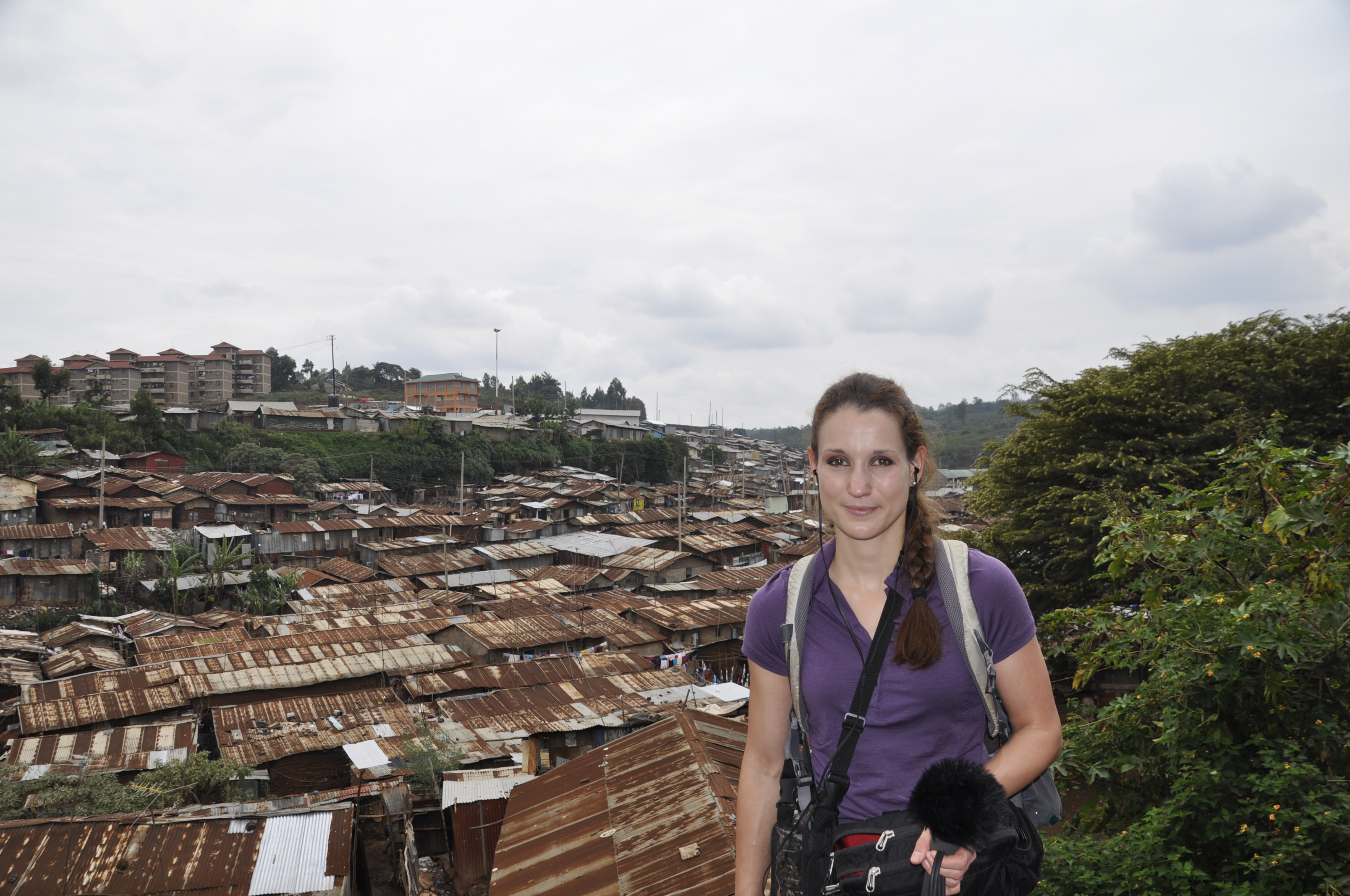 Franziska Badenschier in Kiberia, Johannesburg, Südafrika (Foto: privat)